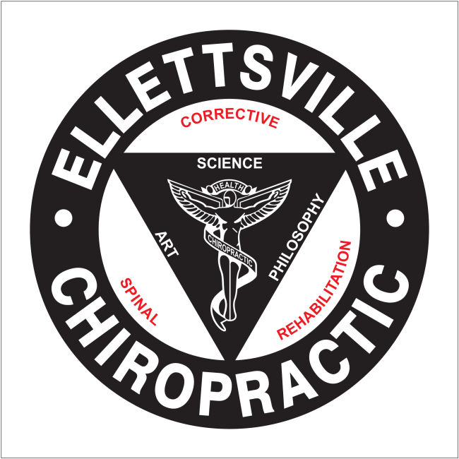 Ellettsville Chiropractic Sign and logo 2020