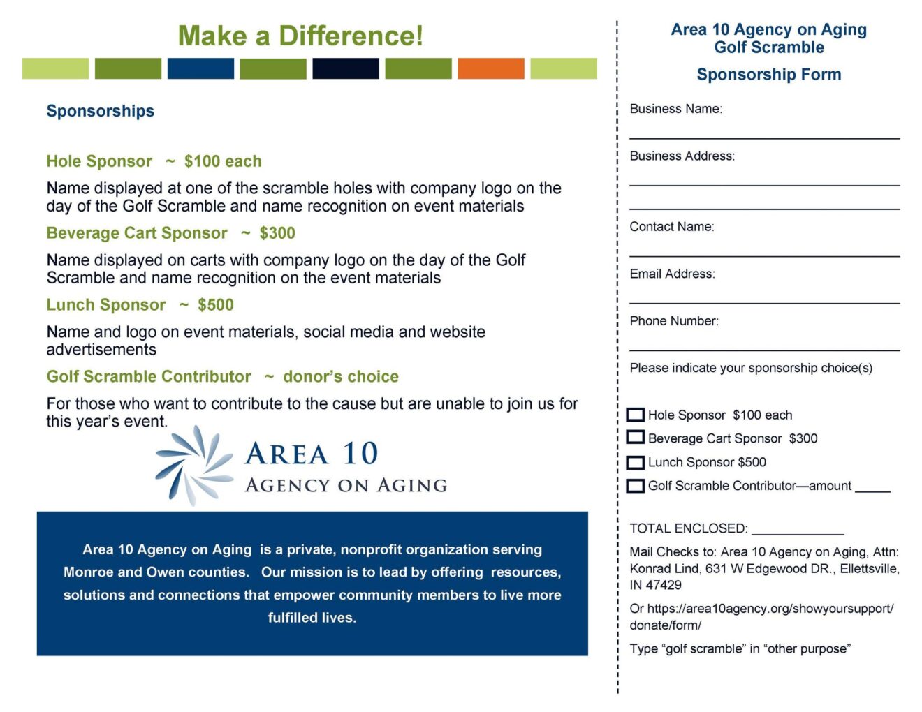 Area 10's First Annual Golf Scramble