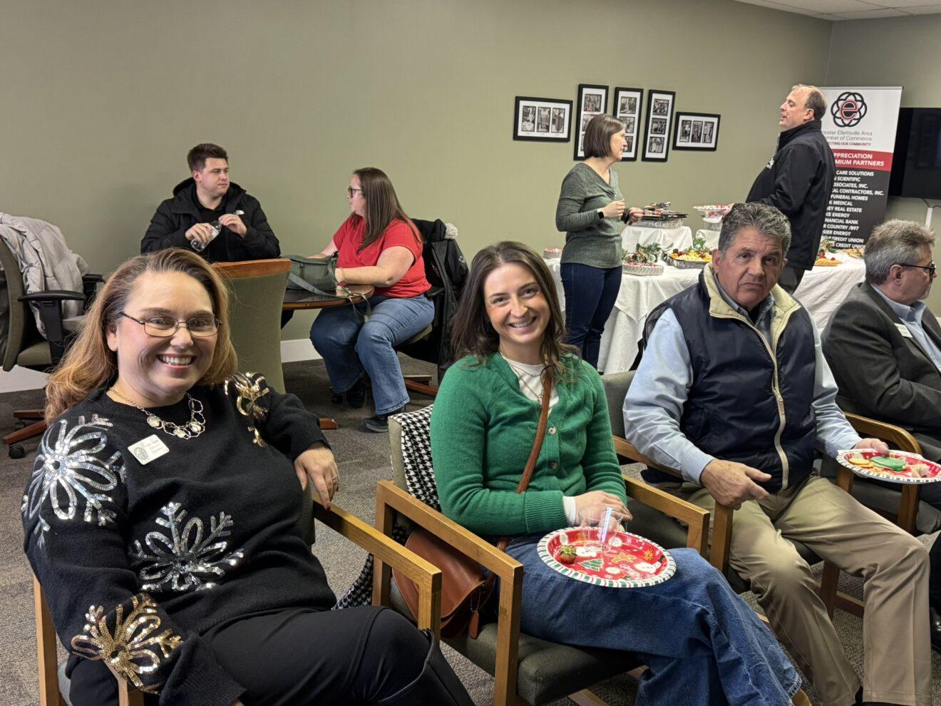 Chamber Members Celebrate the Season at Holiday Open House