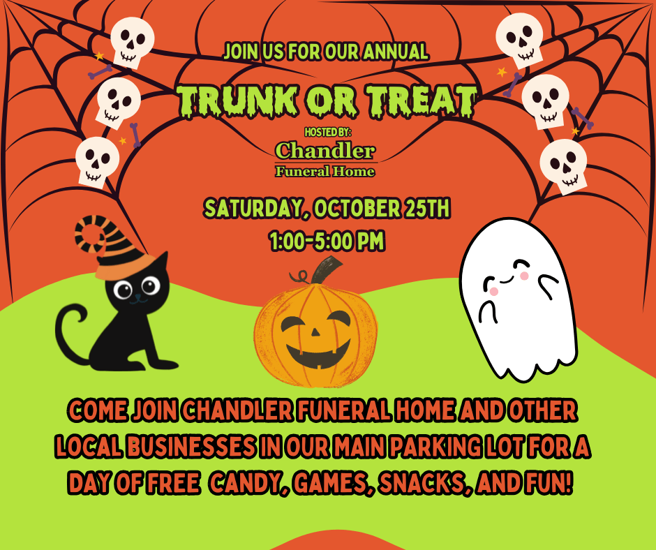 Chandler Funeral Home Annual Trunk or Treat