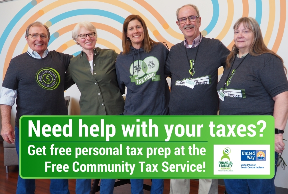 Opening Soon: United Way Free Community Tax Services Sites in Brown, Monroe, and Owen counties
