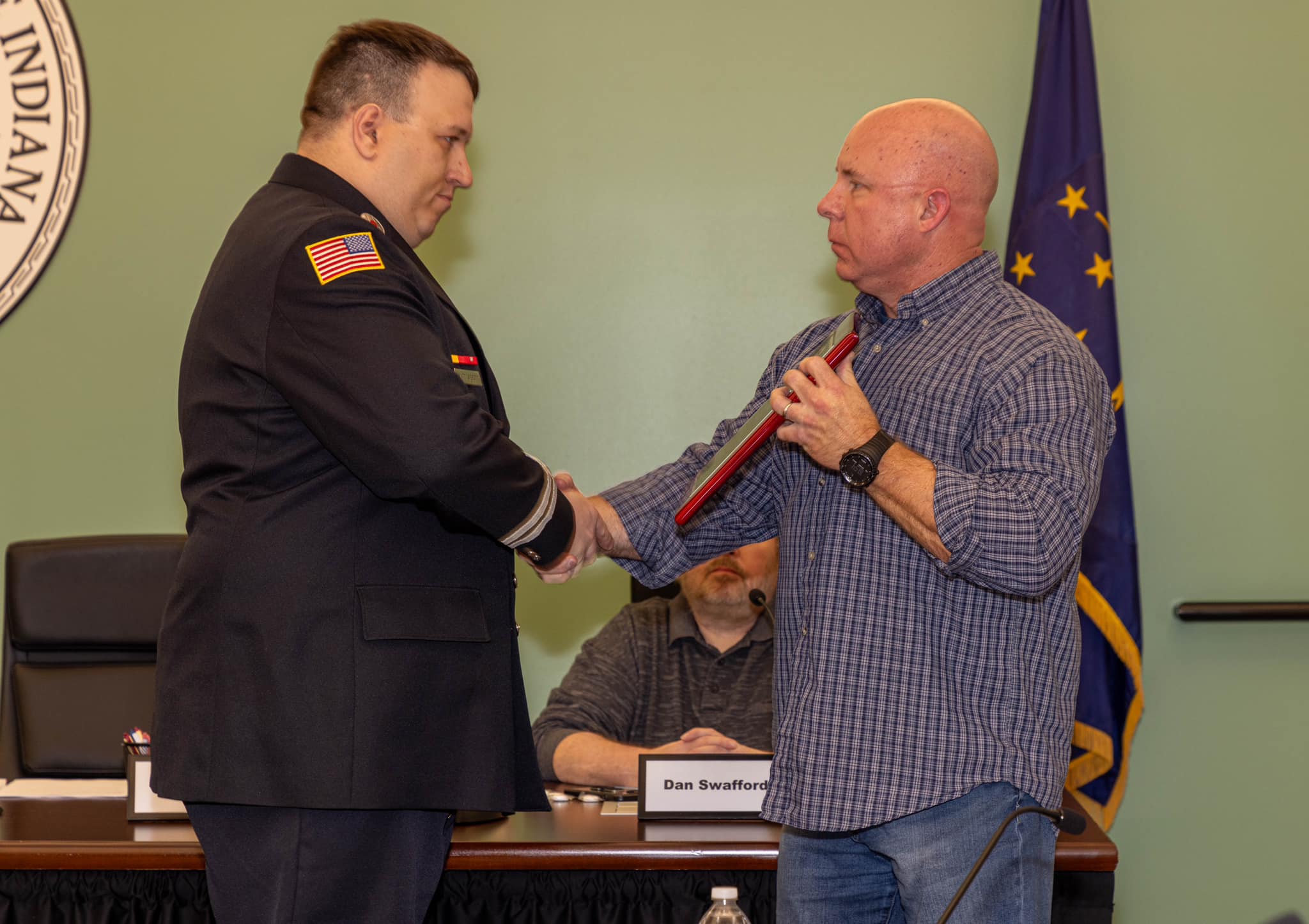 Ellettsville Fire Department Captain Siebott Awarded Distinguished Service Medal