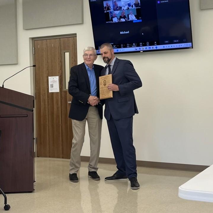 Congratulations to Sergeant Richard Hall, 2025 Police Officer of the Year